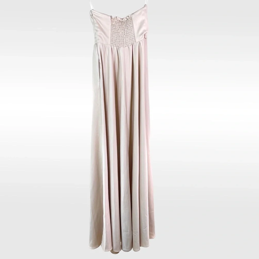 NWT BLDN Long Bridesmaid formal dress Size 6 - Picture 2 of 10